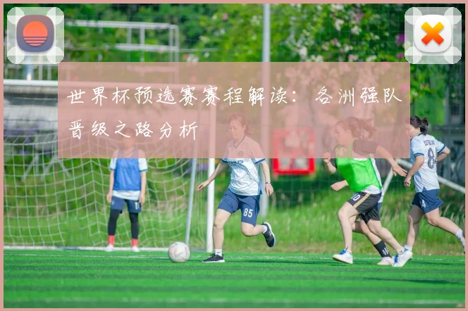 世界杯预选赛赛程解读：各洲强队晋级之路分析